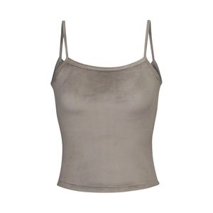 NWOT Skims Velour Cami Gunmetal Medium